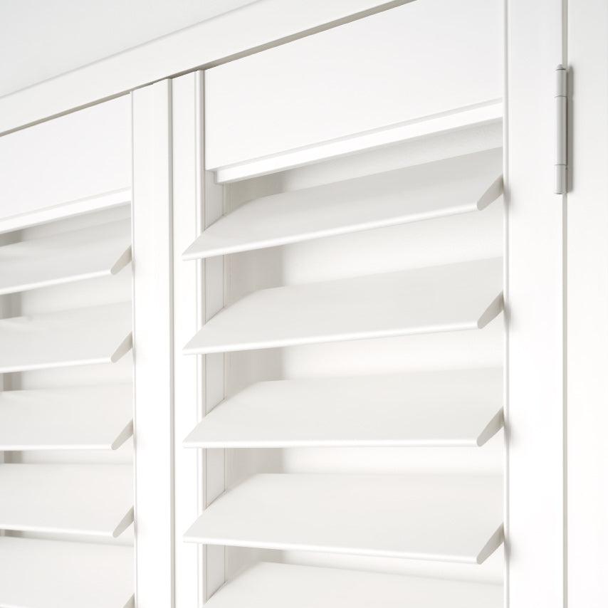 Store Shutter Plantation Shutters – Anytime Blinds